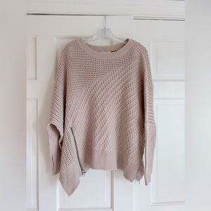 She + Sky Knit Oversize Sweater